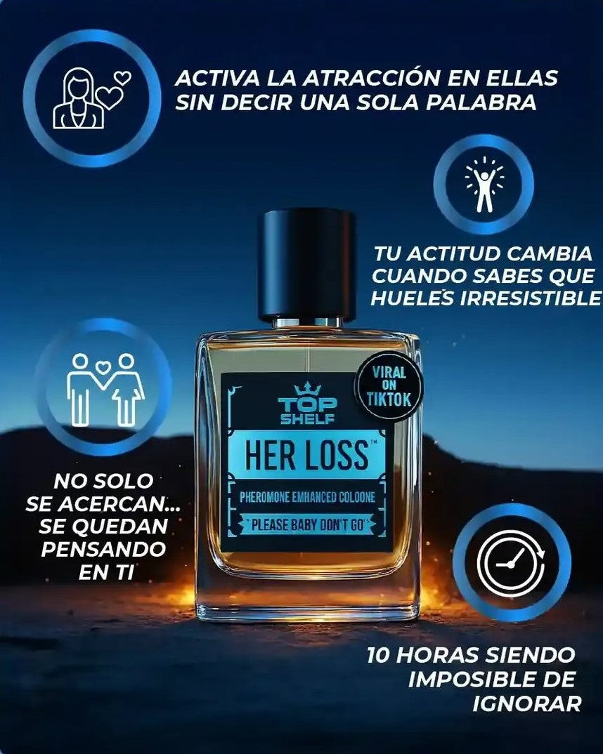 Her Loss™ - Perfume Viral de Feromonas 100ML | Esencia de Poder