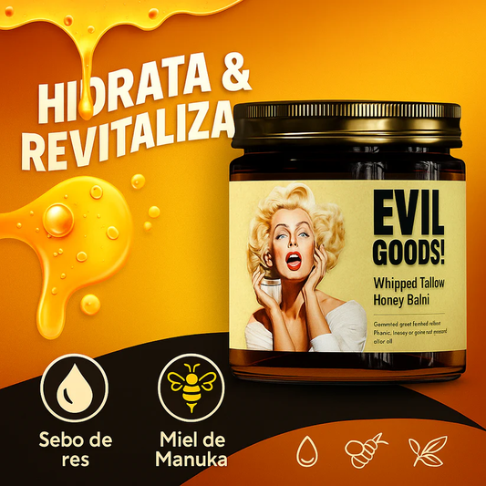 EVIL GOODS®  | Bálsamo de Sebo de Res & Miel💛 - Hidratación y Juventud
