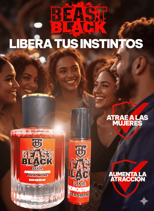 Beast Black Elixir™ | Roll-On + Perfume
