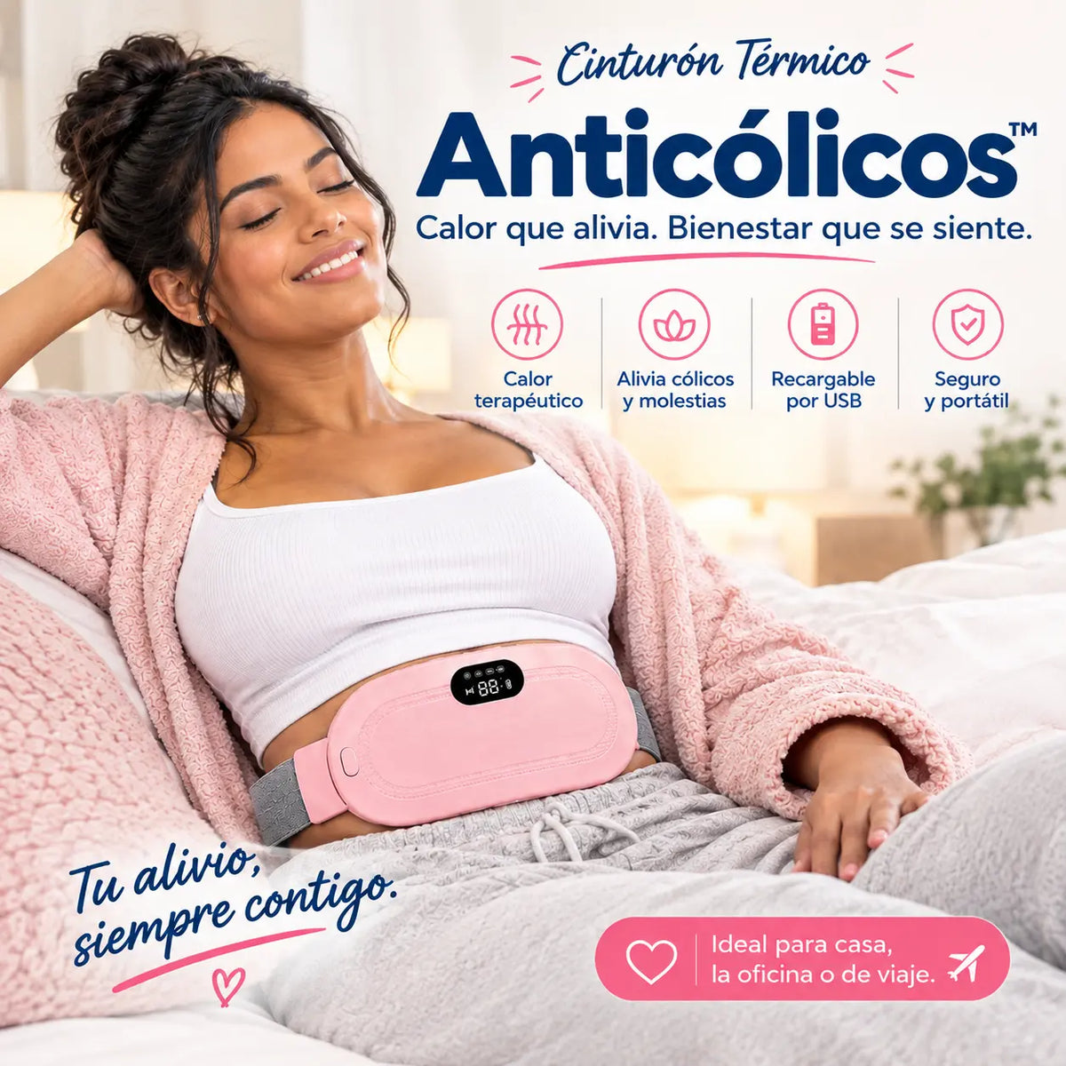 ThermoCalm™ — Tu Aliado para los Cólicos Menstruales
